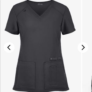 Cherokee iflex Women's 4-Pocket STRETCH Knit Panel V-Neck Scrub Top